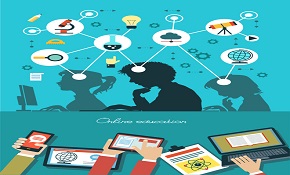 online education element vector online education element vector